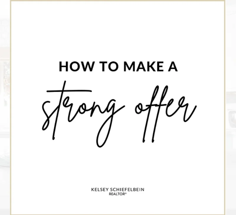 How to make a strong offer post